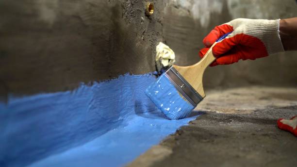Commercial Waterproofing project at a Bainbridge, PA business property by SJ Waterproofing Pros